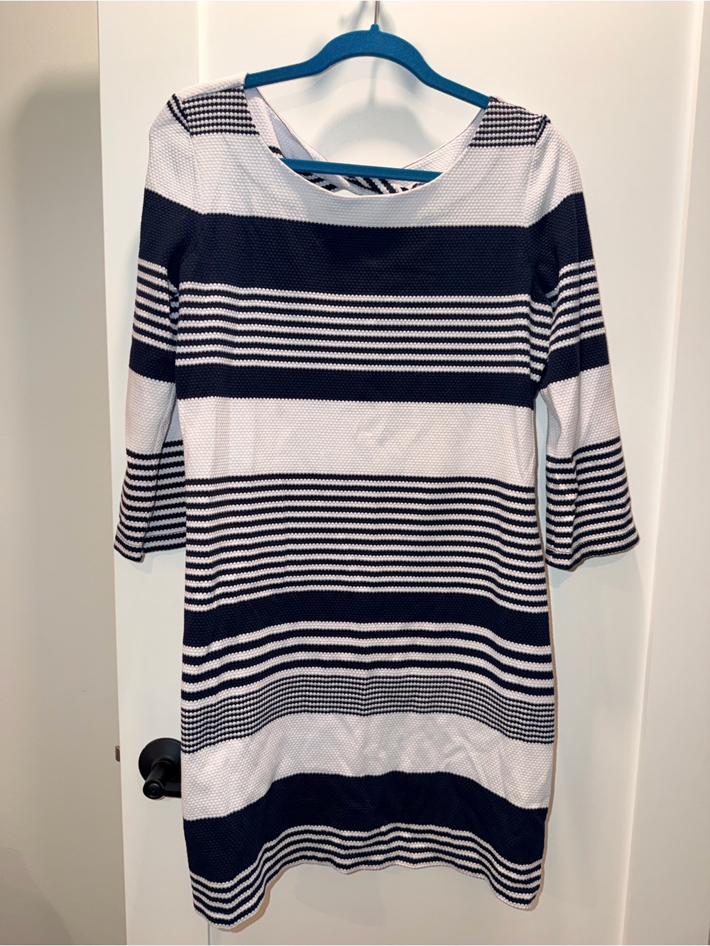 Lilly Pulitzer Navy and White Striped Dress